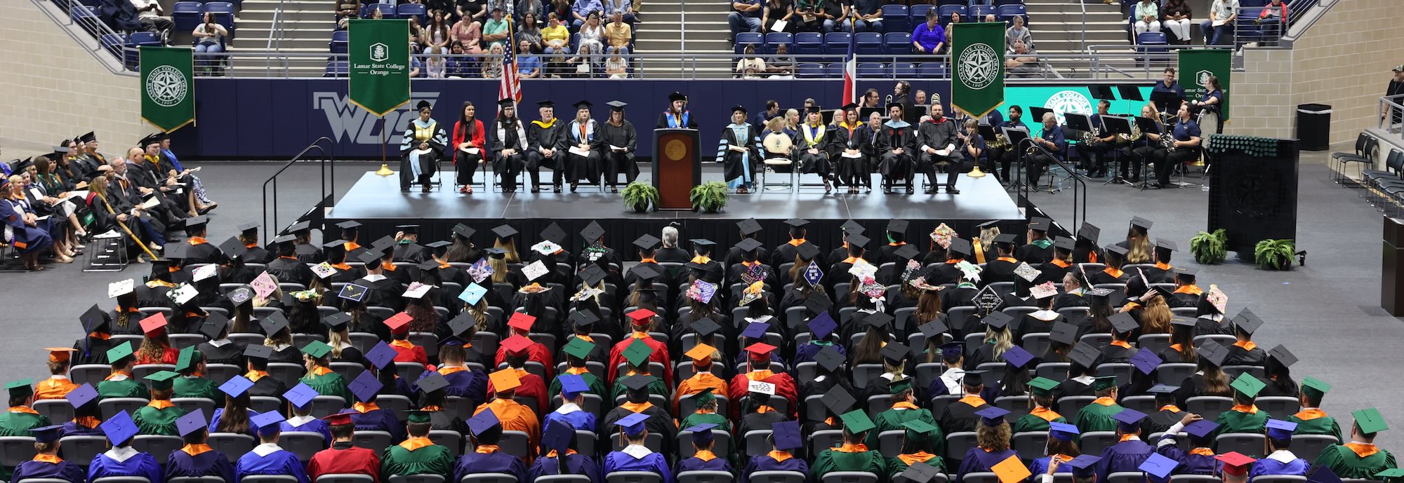 Spring 2026 Commencement State in Orange