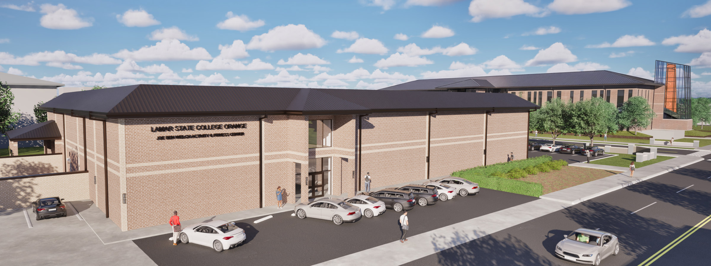 Artist rendering of Welch Center Renovation
