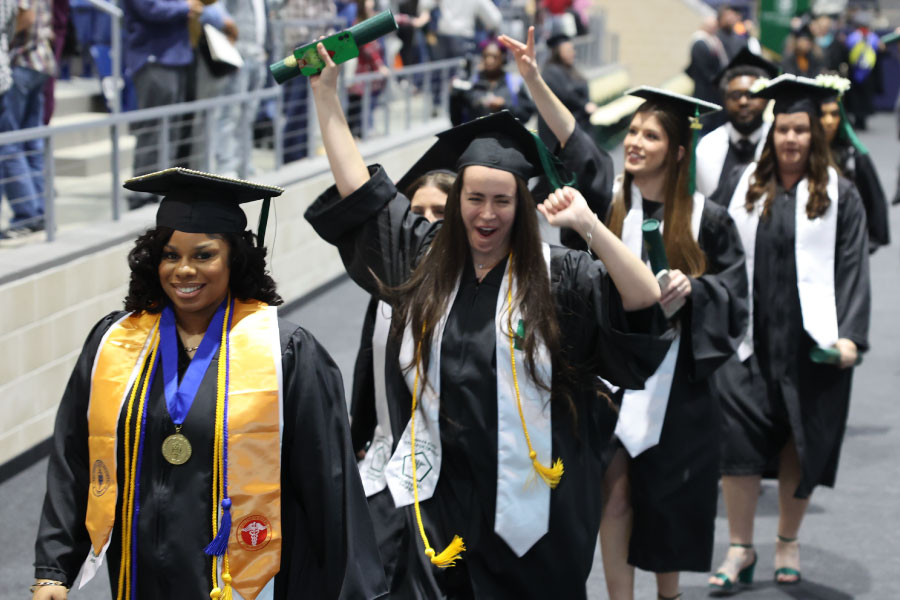 Excited Graduates