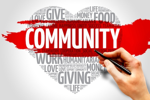 Community Service Heart