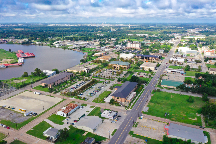 LSCO Orange Drone Photo