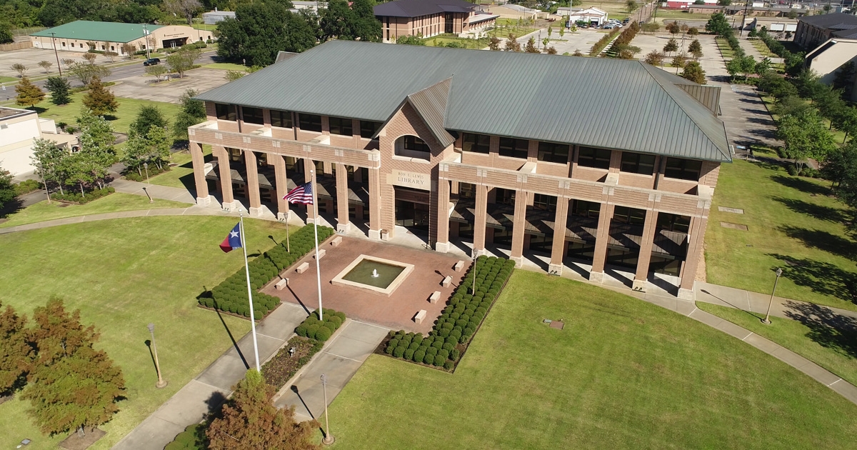 Aerial view of the LSCO campus