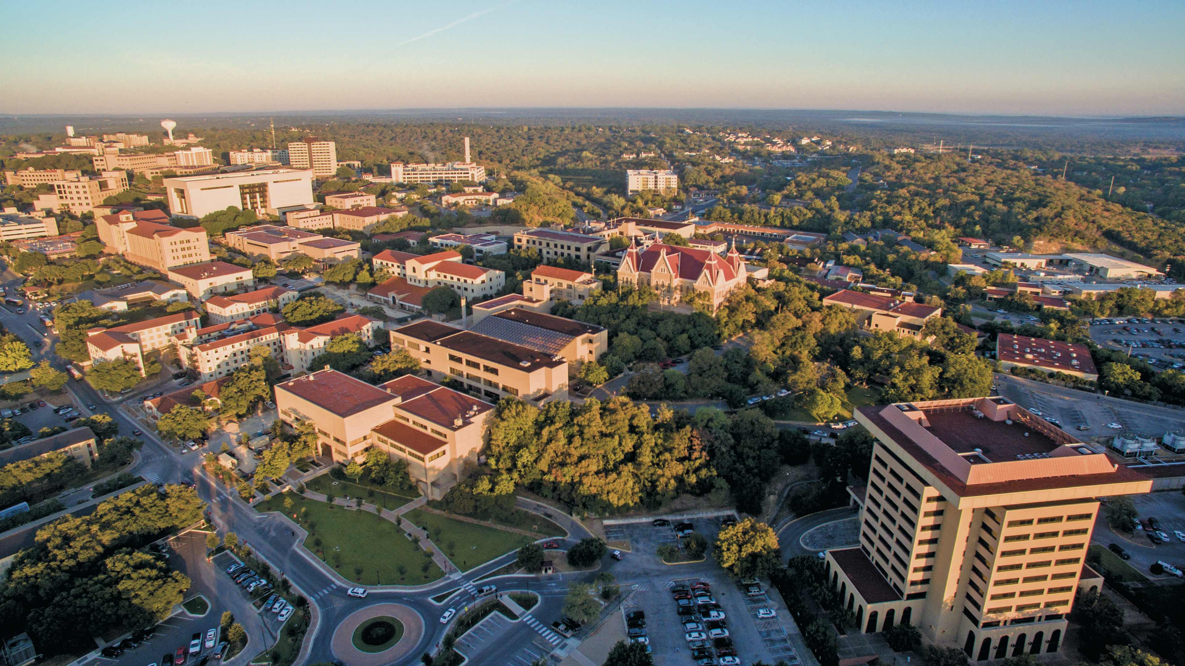 TXST Drone Shot